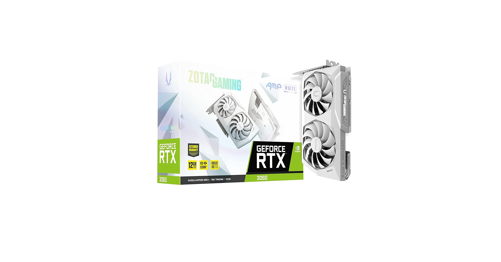 Amazon.com: ZOTAC Gaming GeForce RTX™ 3060 AMP White Edition 12GB